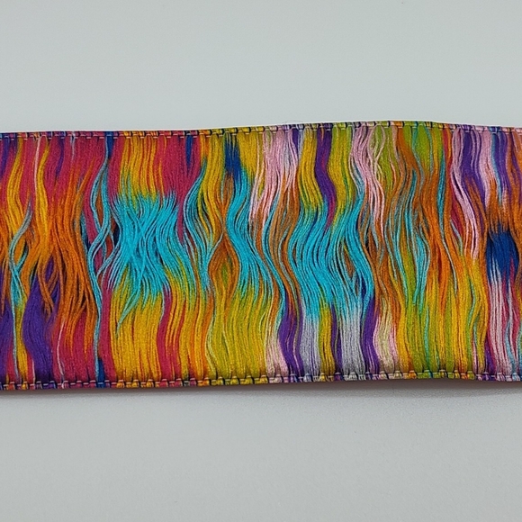 RENAISSANCE Odile Bailloeul Owl Jacquard Ribbon 1.5” 2+ Yards RARE OOP - Picture 3 of 5